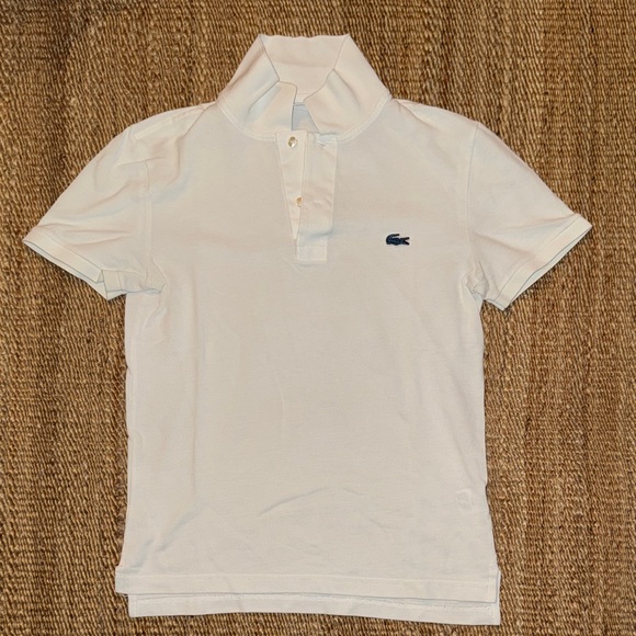 Lacoste Men's White Polo Shirt - Picture 1 of 3
